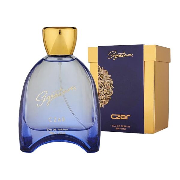 Signature Royal perfume- CZAR for Men|Premium long lasting fragrance| Eau De Parfum|Fresh fragrance of lavender, Patchouli|100 Ml|Pack of 1