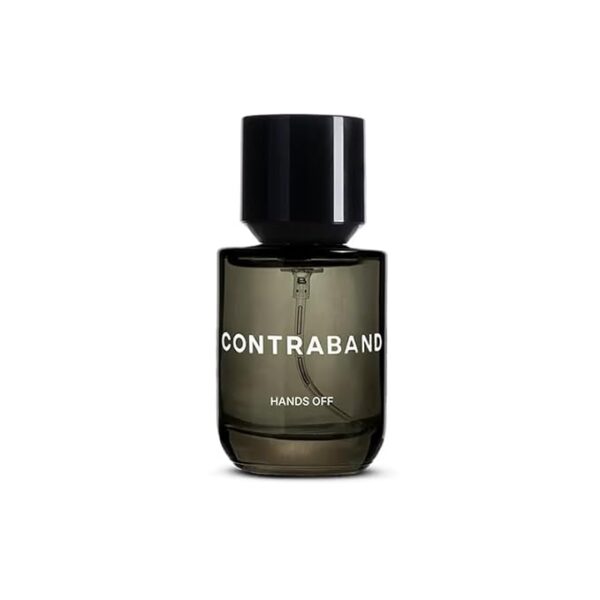 Contraband Eau De Parfum - Hands Off | Travel Size | Leather, Oud and Amber Fragrance Notes | Intense & Long Lasting Spray Perfume For Men | 30 ml