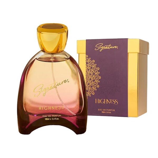 Signature Royal - Highness Eau de Parfum - 100ML | Long Lasting Fragrance for Women | Floral Amber Scent | Luxurious Everyday Wear Perfume Gift for Her | Perfect for Every Occasion